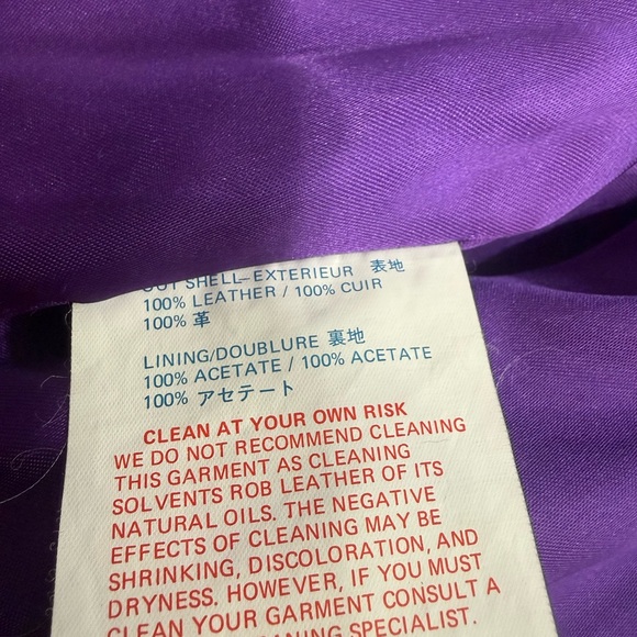 Vintage Marc Buchanan Music-Themed Leather Jacket - Picture 8 of 10